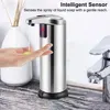 Automatic Soap Dispenser Touchless Liquid Hand Soap Dispenser Stainless Steel Electric Soap Dispenser for Kitchen and Bathroom 3