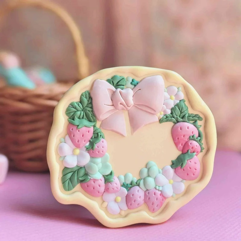 Creative Stamp Fire Stamp Wax Brass Head Christmas Bear Cake Opposite Embossed Peace Fruit Tree Wishing Socks Toy