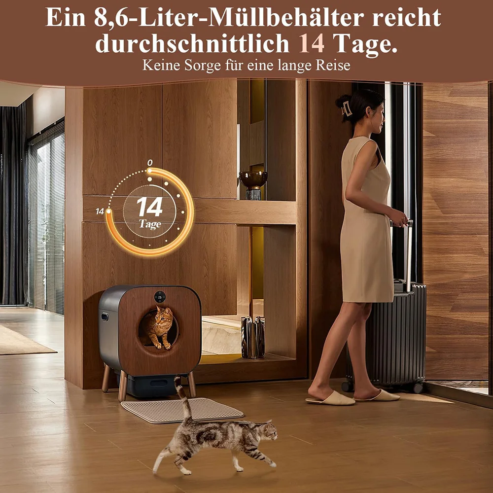 PAWBBY P1 Ultra Smart Automatic Litter Box Self-cleaning litter