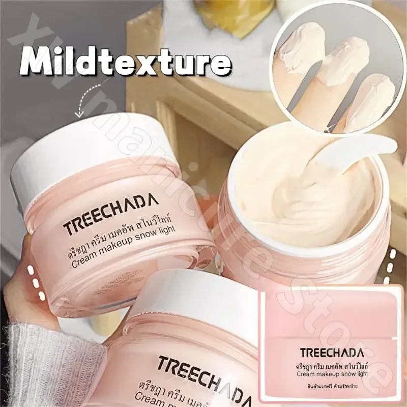 Lazy Makeup Foundation Concealer Brightening and Moisturizing F-fitting Nude Makeup To Brighten Skin Tone Base 50g