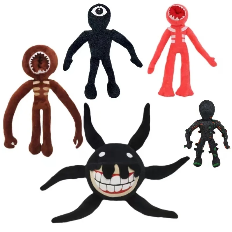 Jogo do Terror na Porta Bonecas de Pelúcia, Figura obloxed-R, Brinquedos em  torno, Presentes, 30-36cm, Novo - AliExpress