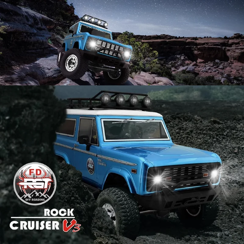RGT 136100V3 ROCK CRUISER ジムニー?RTR 限定価格 RGT 136100V3 Rock Cruiser 1/10 4WD RC Off-Road Crawler| FuryRC