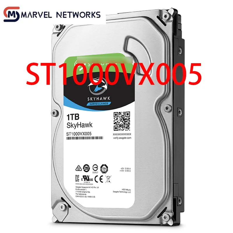 

100% оригинальный внутренний жесткий диск ST1000VX005 1 ТБ для Seagate SkyHawk