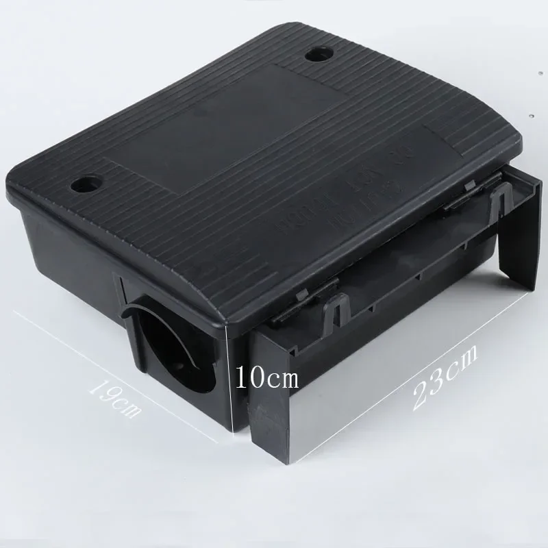 Outdoor Household Portable Plastic Rat Catching and Bait Feeding Box with Lock High Sensitivity Mouse Trap