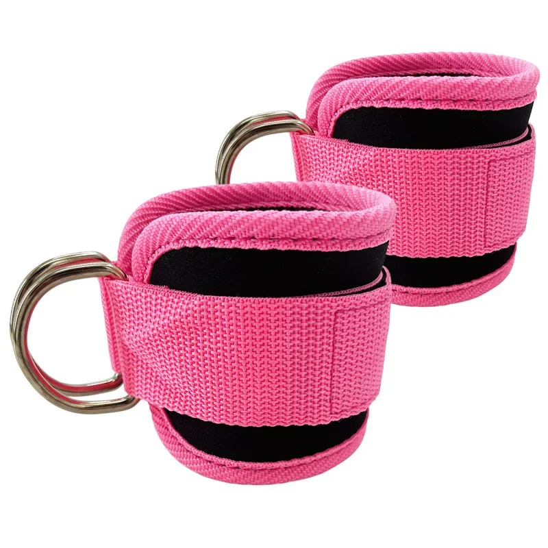 Fitness Gantry Ankle Buckle 1PC Training Leg and Hip Training Device Double D Tension Foot Ring Legging Strap Ankle Accessories