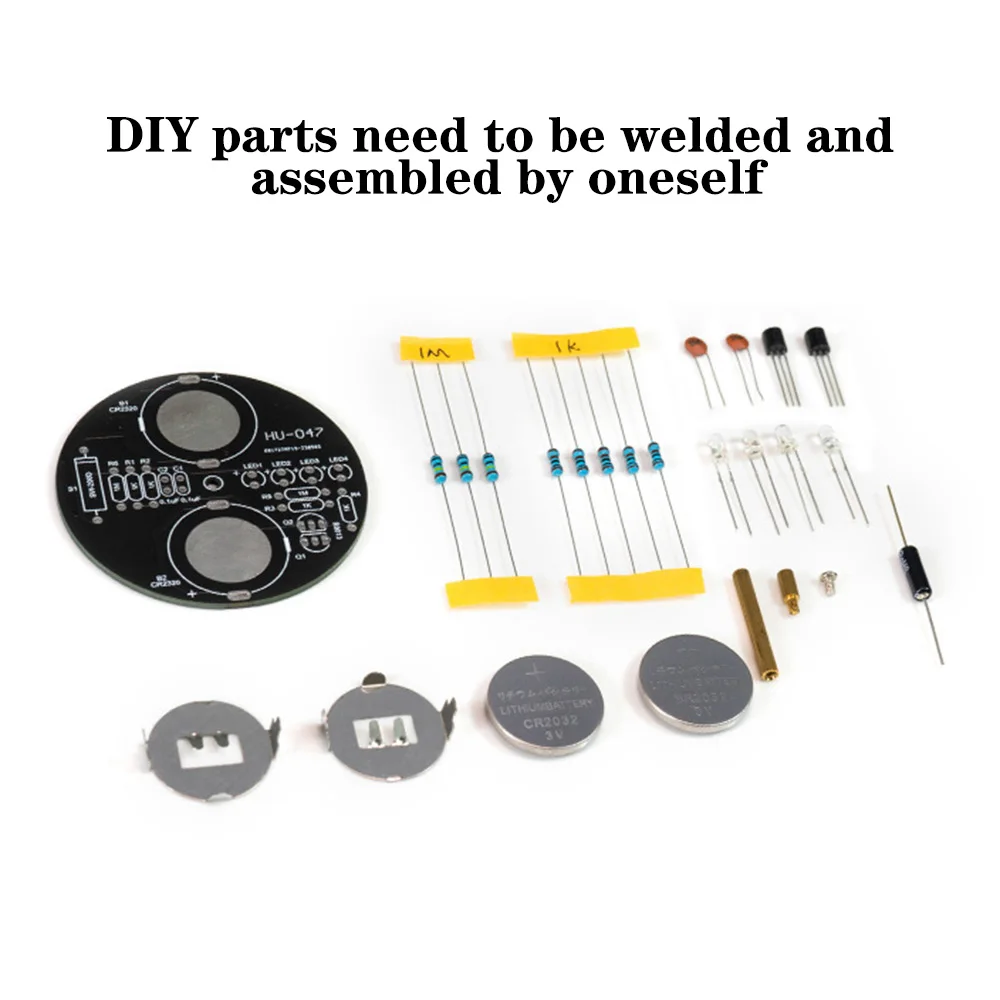 DIY Solder Practice Kit Gyroscope Spin Top Soldering Project Teaching Learning