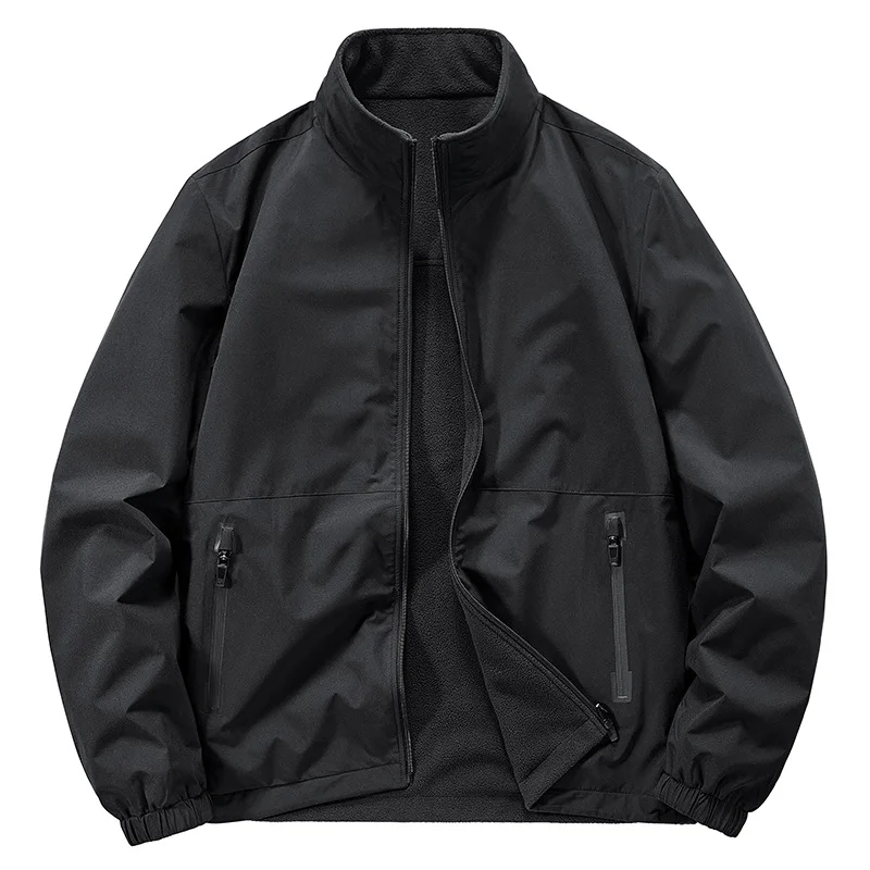 Men's Knitted Coat Cold Jackets Winter Sports Sweat-shirts Mens Overcoat Style Clothing Down Light Man Sweatshirt With Zipper