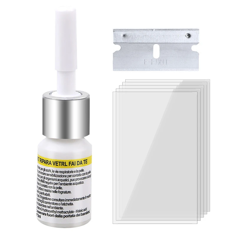 Car Windshield Cracked Repair Tool Upgrade Auto Glass Repair Fluid Auto Window Scratch Crack Restore Car Accessories DIY 6