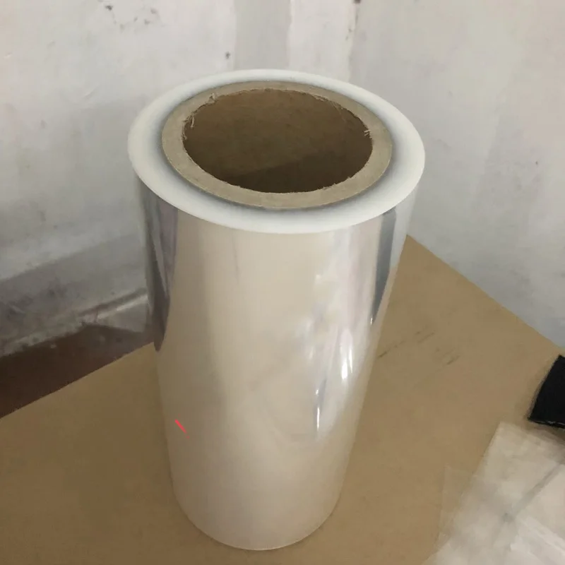 

Width about 28cm Length about 190m Clear BOPP Shrink Film For Heat Shrink Wrap Sealer