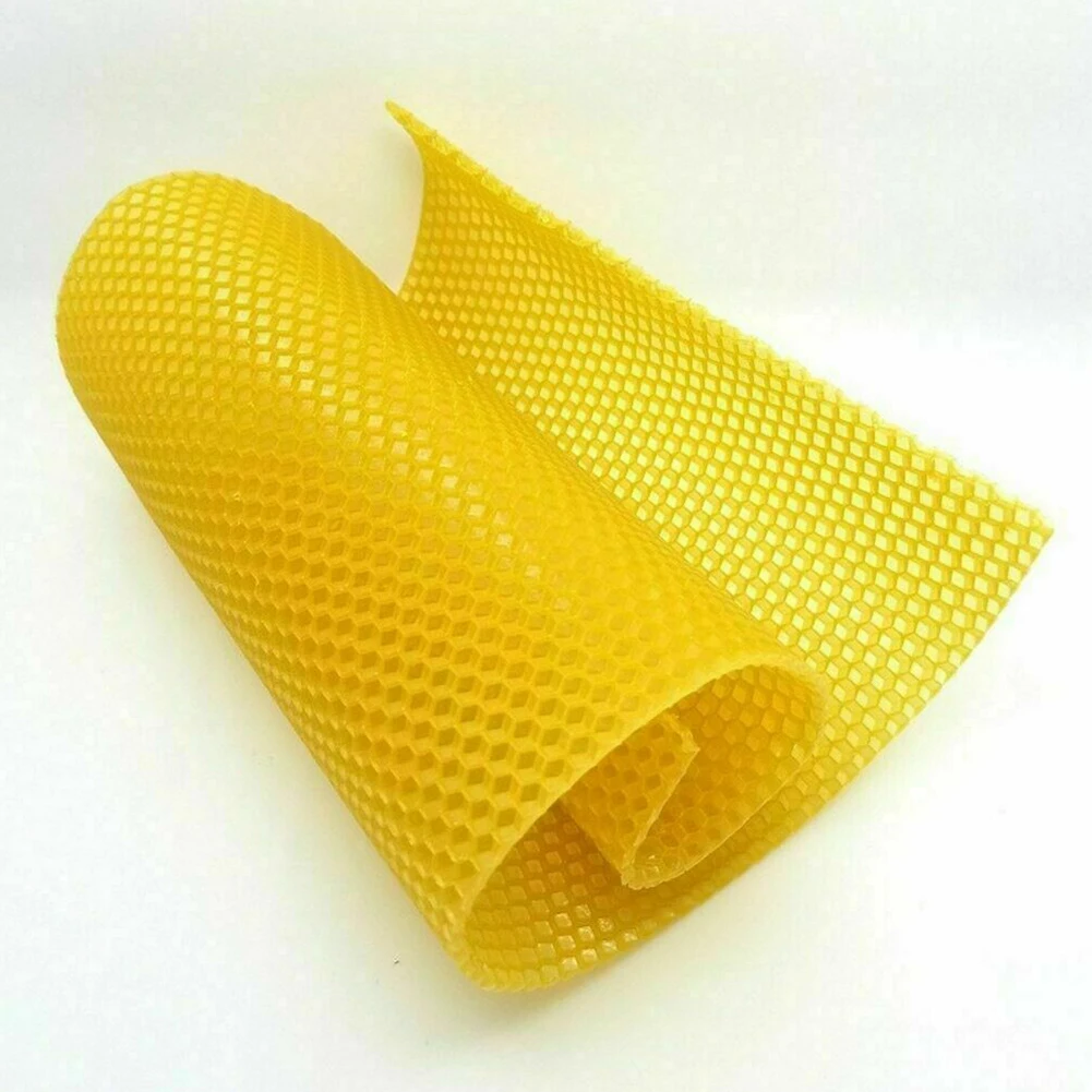 

30pc Foundation Bee Hive Wax Frames, Premium Beeswax Material, Essential Equipment for Beekeepers, Supports Honey Extraction