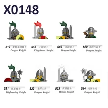 

Medieval Knight Soldier Archer Assembling Building Blocks Mini Figure Toy Small Particles Building Blocks Assembly Toys X0148
