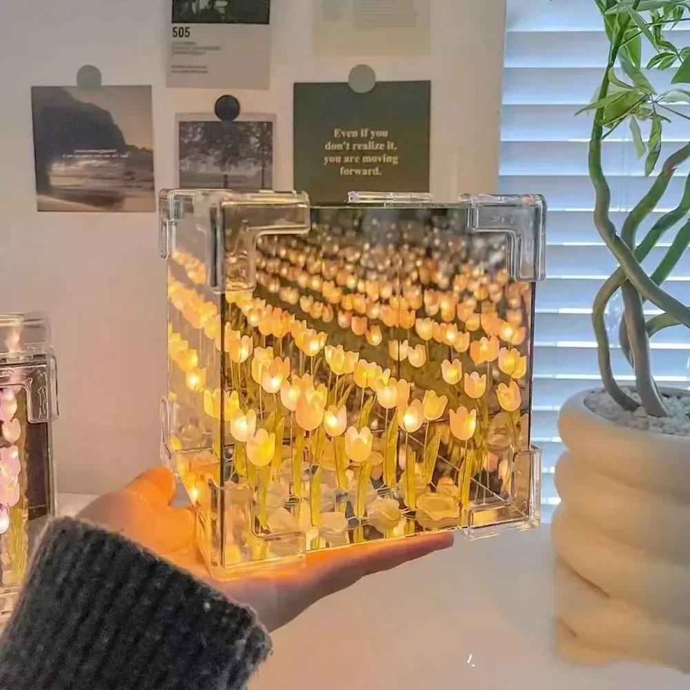 Three Dimensional Night Lamp DIY Material Package for Girlfriend Couple