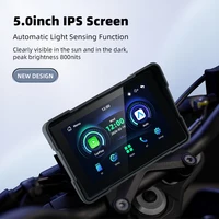 EKIY 5.0 inch Wireless CarPlay Moto Android Auto Portable Digital Motorcycle Dashboard GPS Navigation Display Screen Monitor - Image 3