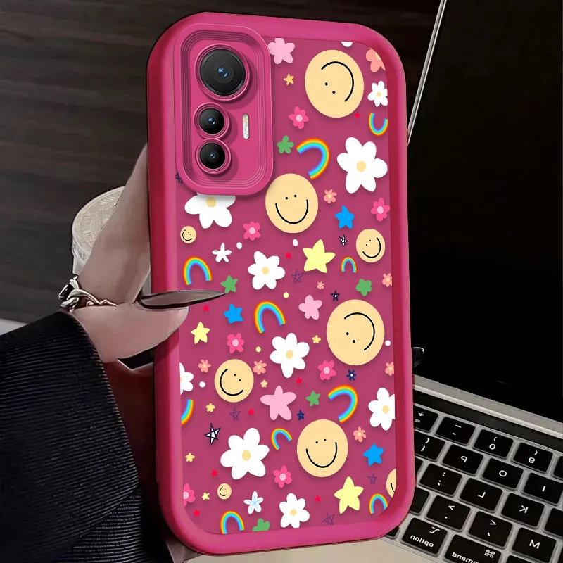 Cartoon Smile Rainbow Phone Case