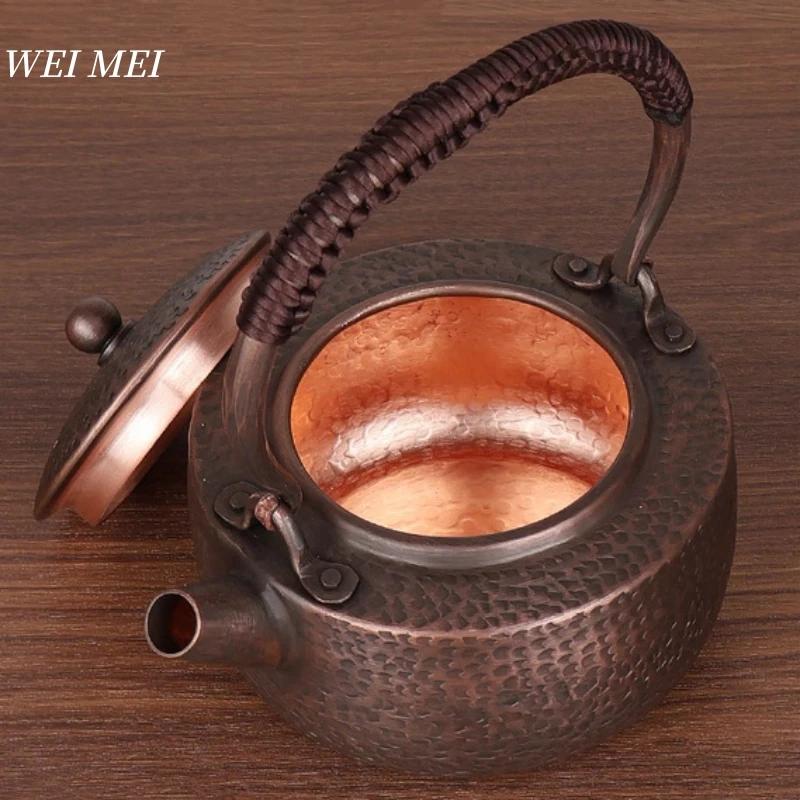Vintage Copper Tea Pot 5