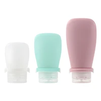 30/60/90ml Portable Silicone Travel Bottle Liquid Refillable Lotion Bottle Leakproof Shampoo Container Squeeze Tube Empty Bottle 1