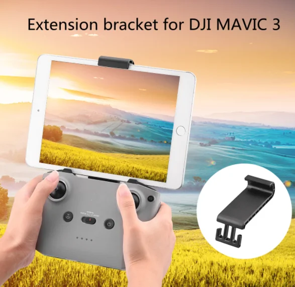 

1PC Remote Control Tablet Extension Holder Bracket Mount Clip Stand for DJI Mavic 3/Mavic Air 2/Air 2S/Mini 2 Drone Accessories