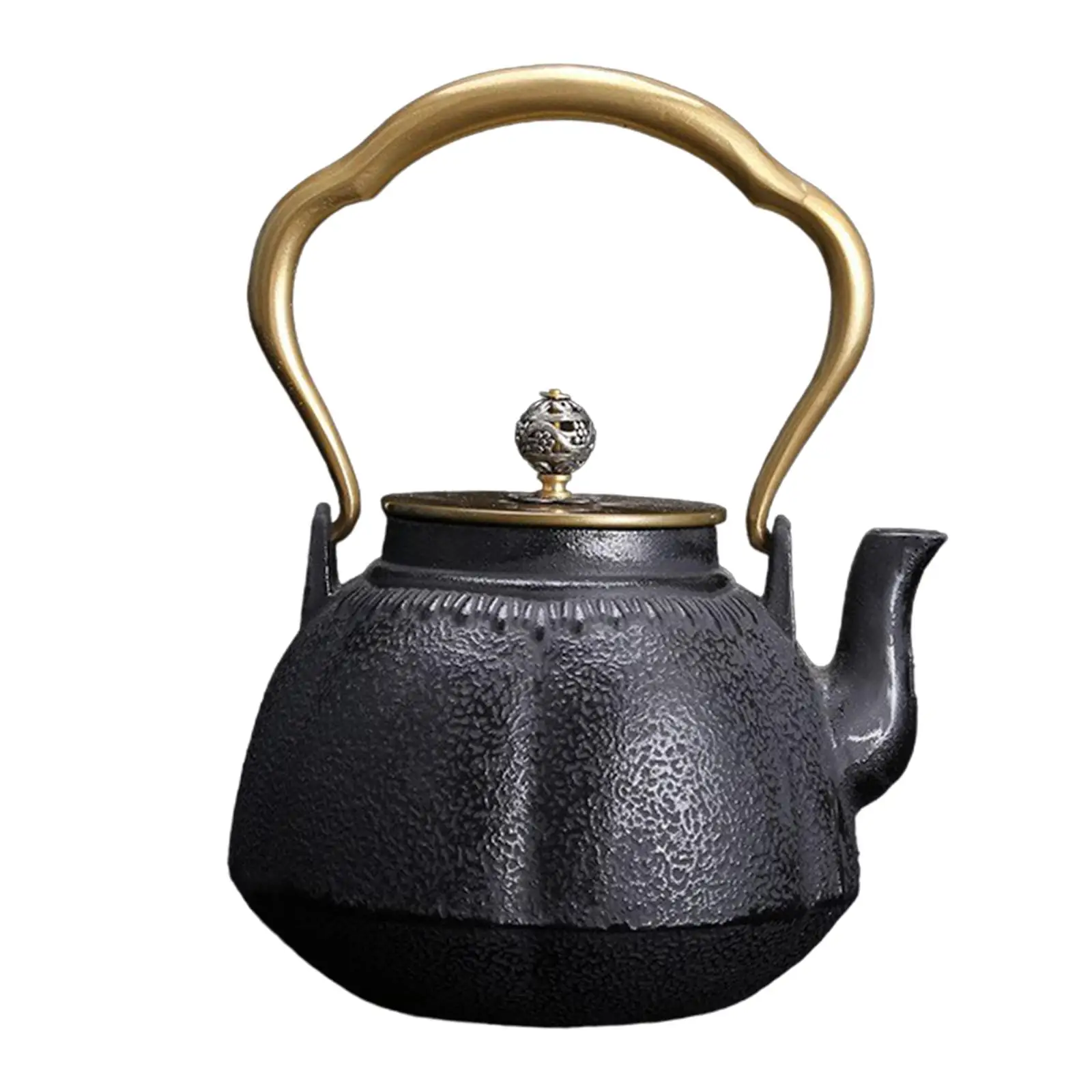 Cast Iron Tea Kettle Tea Set Tea Ceremony Supplies Chinese Style Large Capacity Housewarming Gifts 1.2L Family Use Iron Teapot Cast Iron Tea Kettle Tea Set Tea Ceremony Supplies Chinese Style Large Capacity Housewarming Gifts 1.2L Family Use Iron Teapot