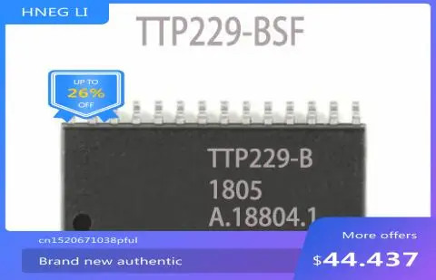 100% NEW Free shipping    TTP229-BSF  TTP229  MODULE new in stock Free Shipping