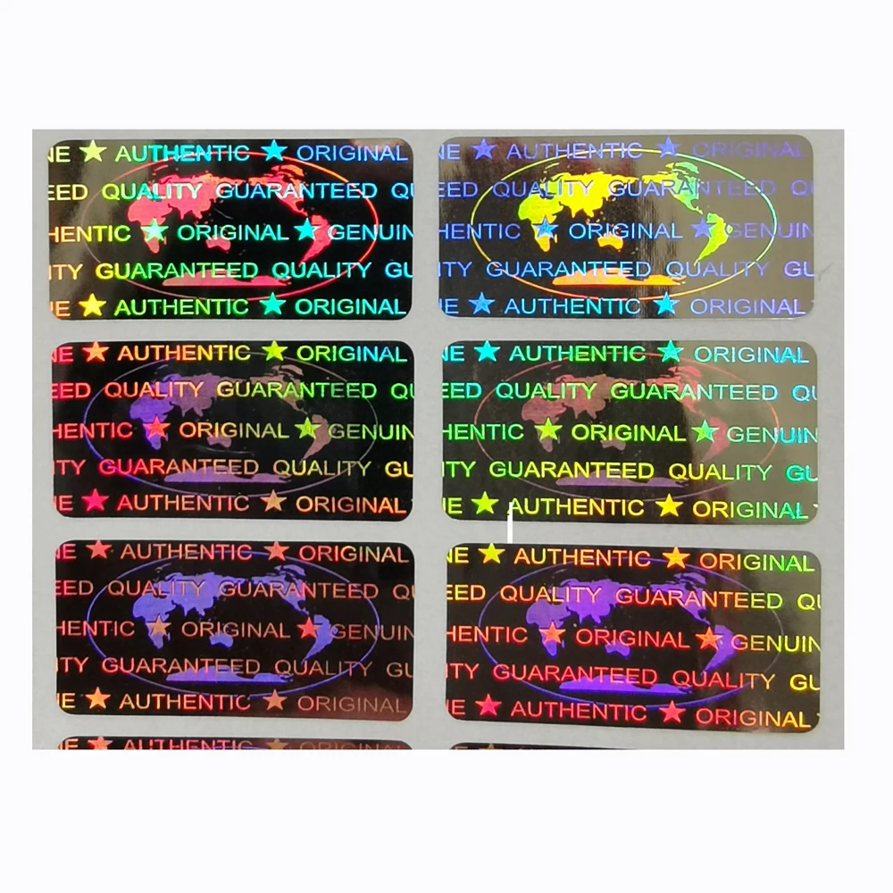 500pcs Holographic Security Sticker VOID Proof Left If Removed Warranty Seal Label