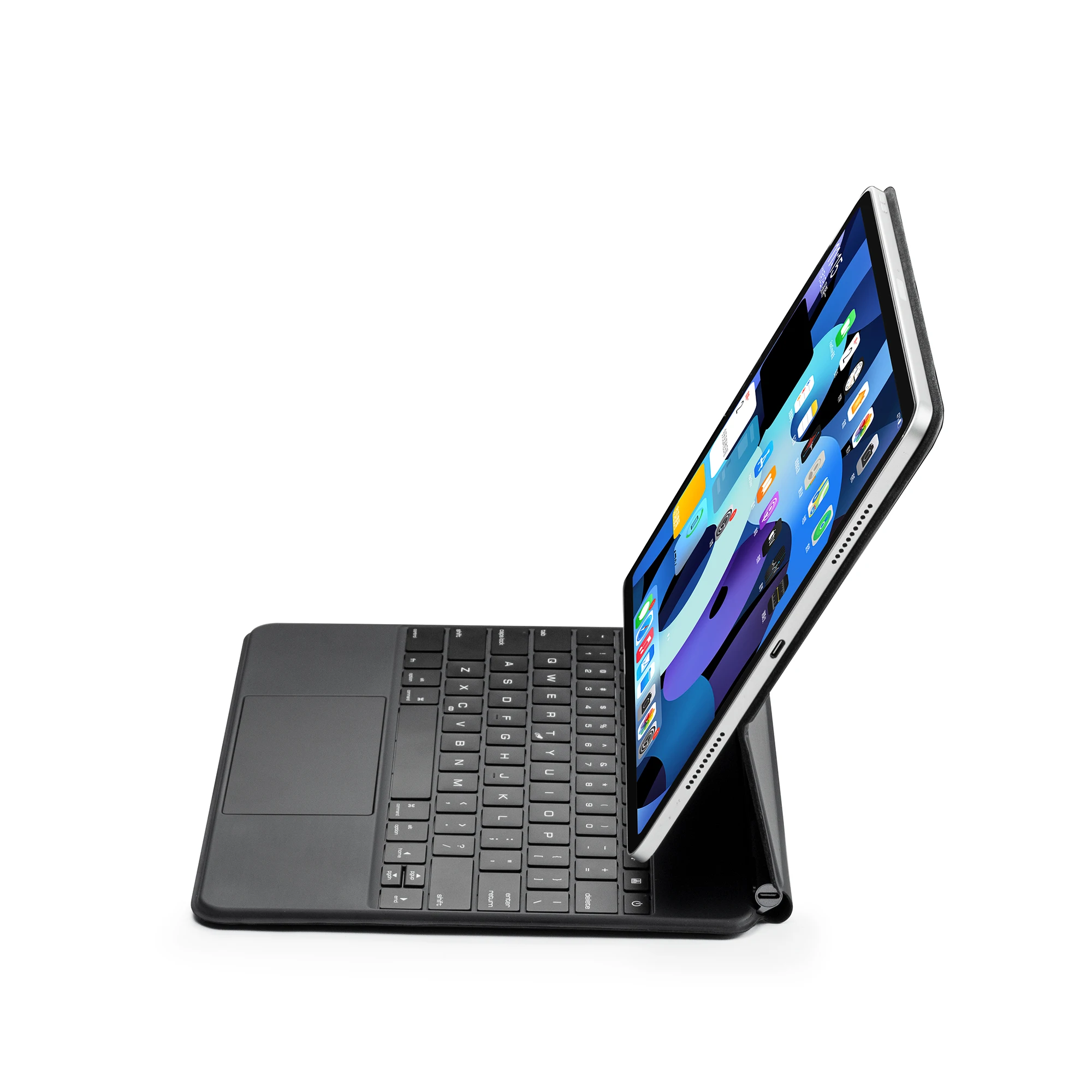 Backlit Magic Keyboard for Ipad Pro 11 12.9 Ipad Air 4 5 Magnetic Floating Teclado BT Keyboards with Trackpad Tablet