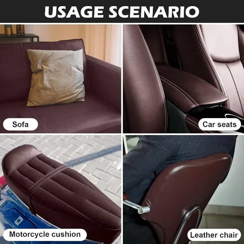 비닐 스티커 자동차 좌석 캐비닛에 대 한 자기 접착 가죽 패치 내구성 Cuttable Litchi 질감 합성 가죽 수리 패치