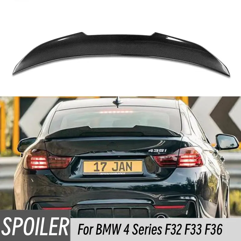 BMW F36用カーボンファイバースポイラー 4シリーズ 4ドア グランクーペ