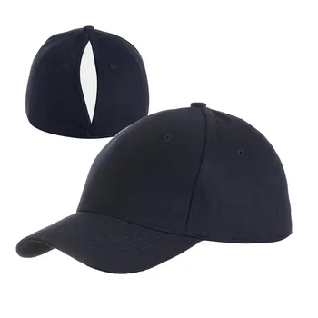 Berretto a coda di cavallo Berretto con ventosa magnetica automatica Berretto da baseball per adulti tinta unita Berretto sportivo Berretto ad asciugatura rapida Mz033 gorros 1