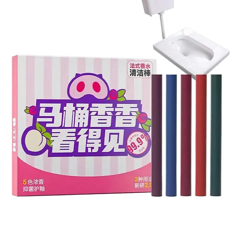 Bathroom Toilet Cleaner Freshing Drain Cleaning Stick Effective Concentrated Descaling Toilet Cleaning Stick With Natural Smell