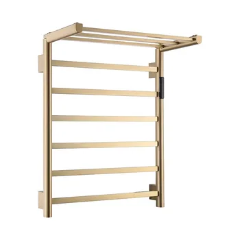 ราวแขวนผ้าเช็ดตัวไฟฟ้าติดผนัง ปรับอุณหภูมิได้ ประหยัดพื้นที่ สำหรับห้องน้ำ 2