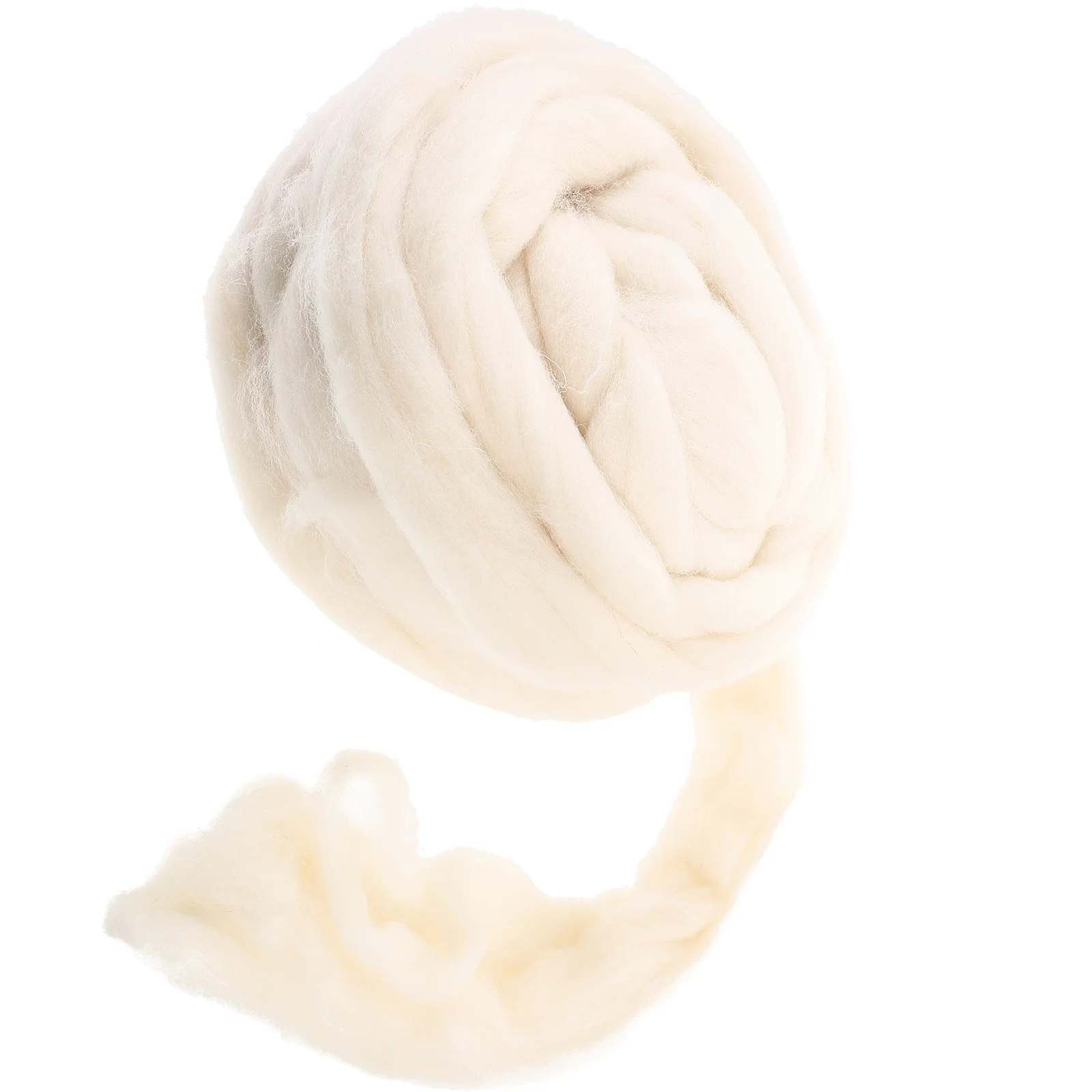 200g Soft Wool Roving for Felting Crafts Spinning Wet Jewelry Making 3D Sculpture Projects Diy Felt Package Woolen Supplies