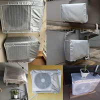 1 pièces climatiseur extérieur unité extérieure housse anti-poussière housse de Protection étanche Protection solaire 2
