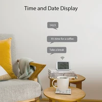 4 in 1 Tuya Smart Wifi Temperature Humidity Illuminance Sensor Remote Monitor Thermometer Hygrometer with APP Alerts Support Ale - Image 5