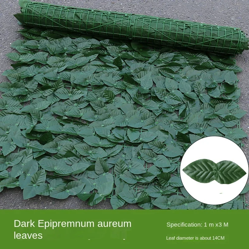 Recinzione di edera Artificiale,per Le pareti del Verde della Decorazione della casa del Giardino del Cortile(Color:,Size:1x3m/3.28x9.84ft Recinzione di edera Artificiale,per Le pareti del Verde della Decorazione della casa del Giardino del Cortile(Color:,Size:1x3m/3.28x9.84ft