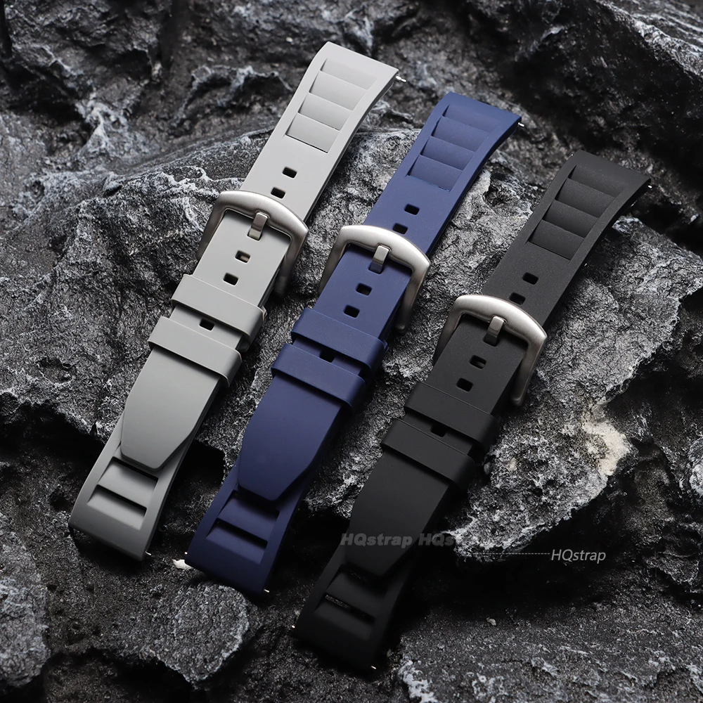 Elegant Silicone Watch Band - Universal Quick Release Strap