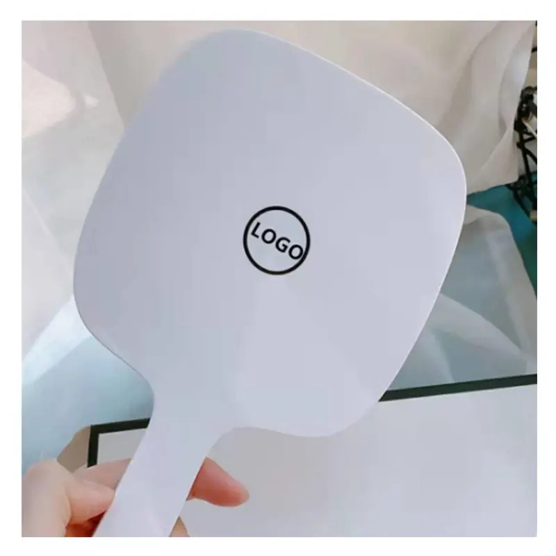 

Eyelash Extension Mirror Plastic Handle Portable Square Handheld Makeup Vanity Mirror Women Cosmetic SPA Beauty Salon Supplies