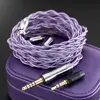 QoA Adonis New In Ear Earphones 1DD+2BA Hybrid Pinecone Resin Shell IEMs With 3.5+4.4mm Plug Cable For HiFi Headphone Gifts 5