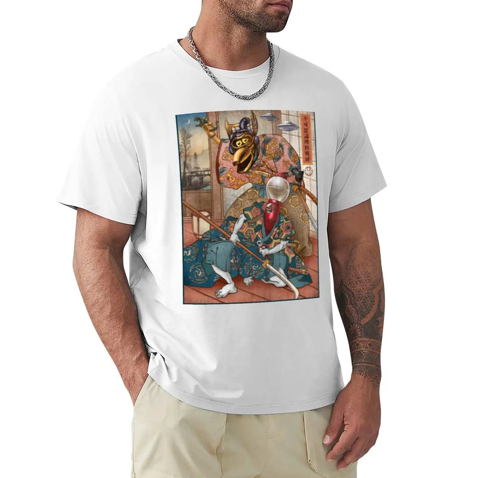 

Mst3k , Mystery Science Kabuki T-Shirt sublime vintage clothes Men's t-shirt