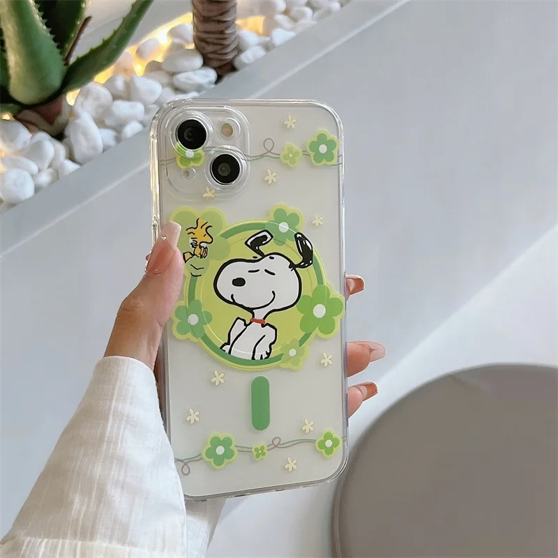 iPhone13pro SNOOPYカバー Snoopy Big Face Card Door Case for iPhone 13 12 11 XS 7/8