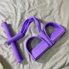 Multi Function Tension Rope Bands for Fitness Exercises Elastics Tape Home Resistance Bands 4 Tube Elastic Pedal Puller Training 4