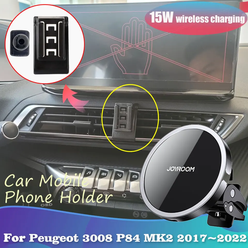 OFFT Handy Halterung Auto für Peugeot 3008 2013-2023, Handy Kfz  Halterungen,360° Drehba Autohandyhal…Mehr anzeigen OFFT Handy Halterung  Auto für