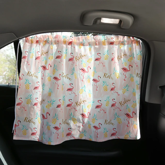 Auto Sonnenschutz Saugnapf Seil Fenster Privatsphäre Vorhang Cartoon  tragbare Installation Kinder Sonnenschutz UV-Schutz für Baby Kind -  AliExpress