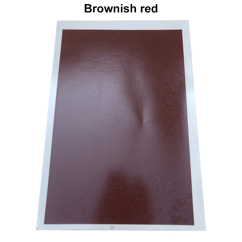 Brownish red