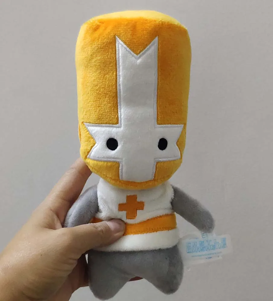 Castle Crashers red Orange Knight stuffed plush toy new 20cm