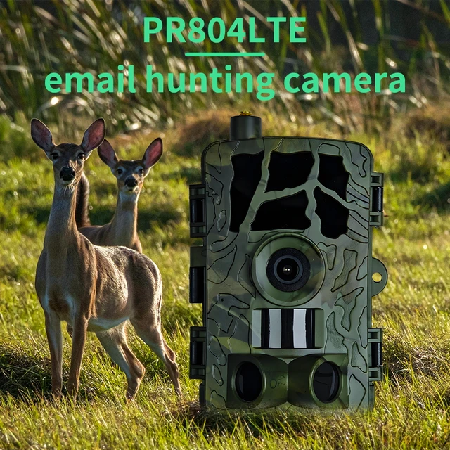 PR804 Email Camera For Security Alarm And Outdoor Trail Hunting Infrared Motion Trigger Photo Shooting Wireless 4G Camera 1
