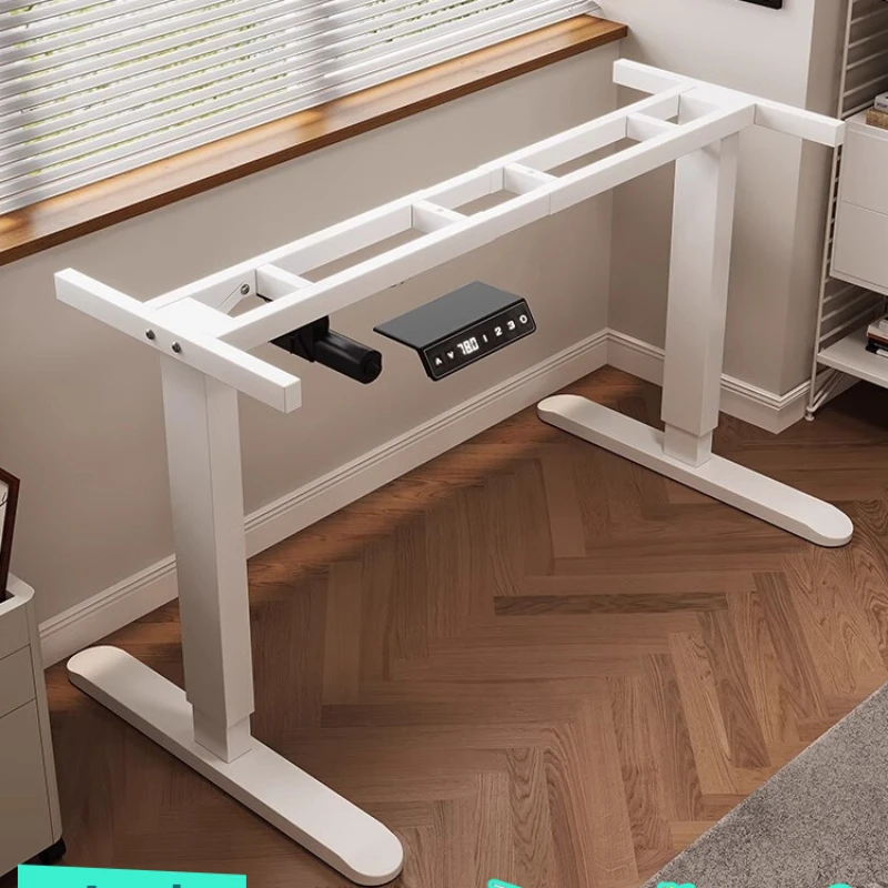Electric lifting table legs, double motors, double crossbeams, home computer desk, foot stand