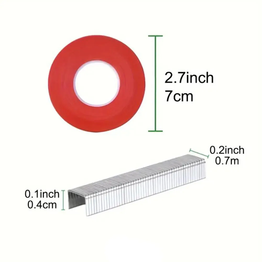 10pcs Tying Machine Tape Plant Branch Cable Tie Handmade Banding Tool for Garden Banding Machine Vegetable Fruit Tree Taper