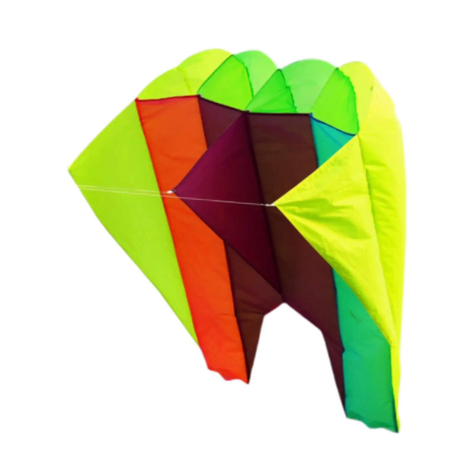 3D Fly Kite Beach Toy Birthday Gifts Easy Carrying Multicolor Traction Kite Children Game Activity Yard Garden Lawn Travel