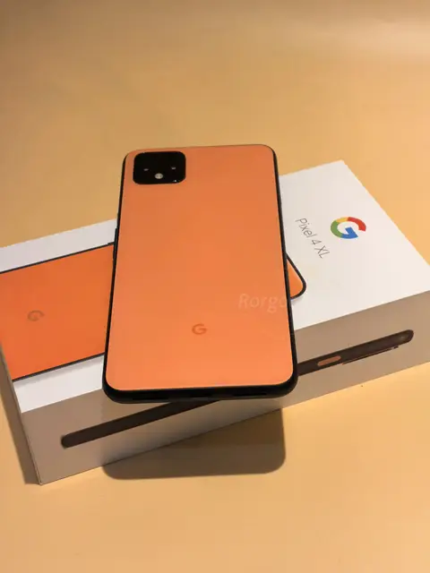 ANDROID - Google Pixel4XL Orange 64GB simフリー Google Pixel 4XL - $10/mo. - AT&T