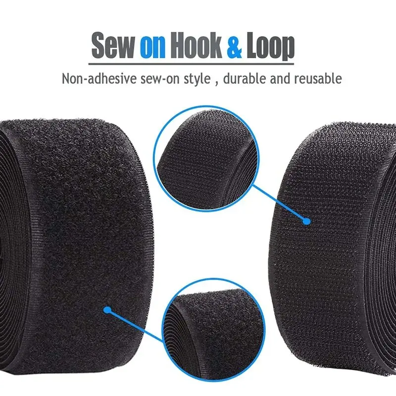 Heavy Duty Sew-On Nylon Fastener Tape Roll